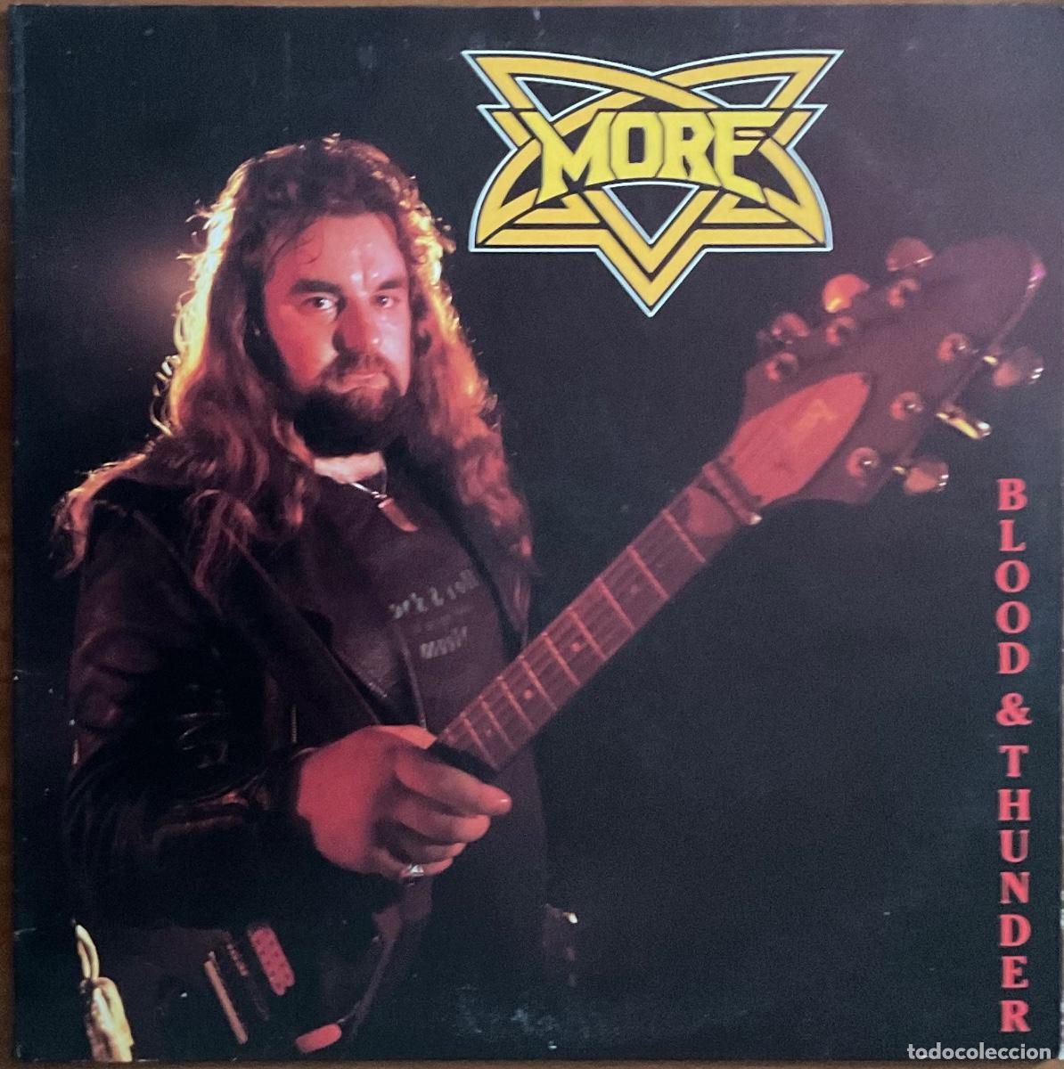 Discos de vinilo: MORE - BLOOD & THUNDER - Foto 1
