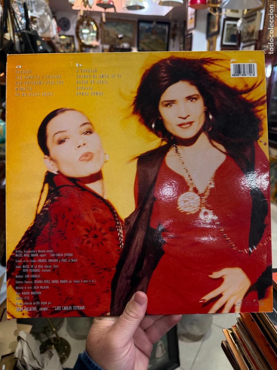 Discos de vinilo: LP AZUCAR MORENO - BANDIDO - Foto 2