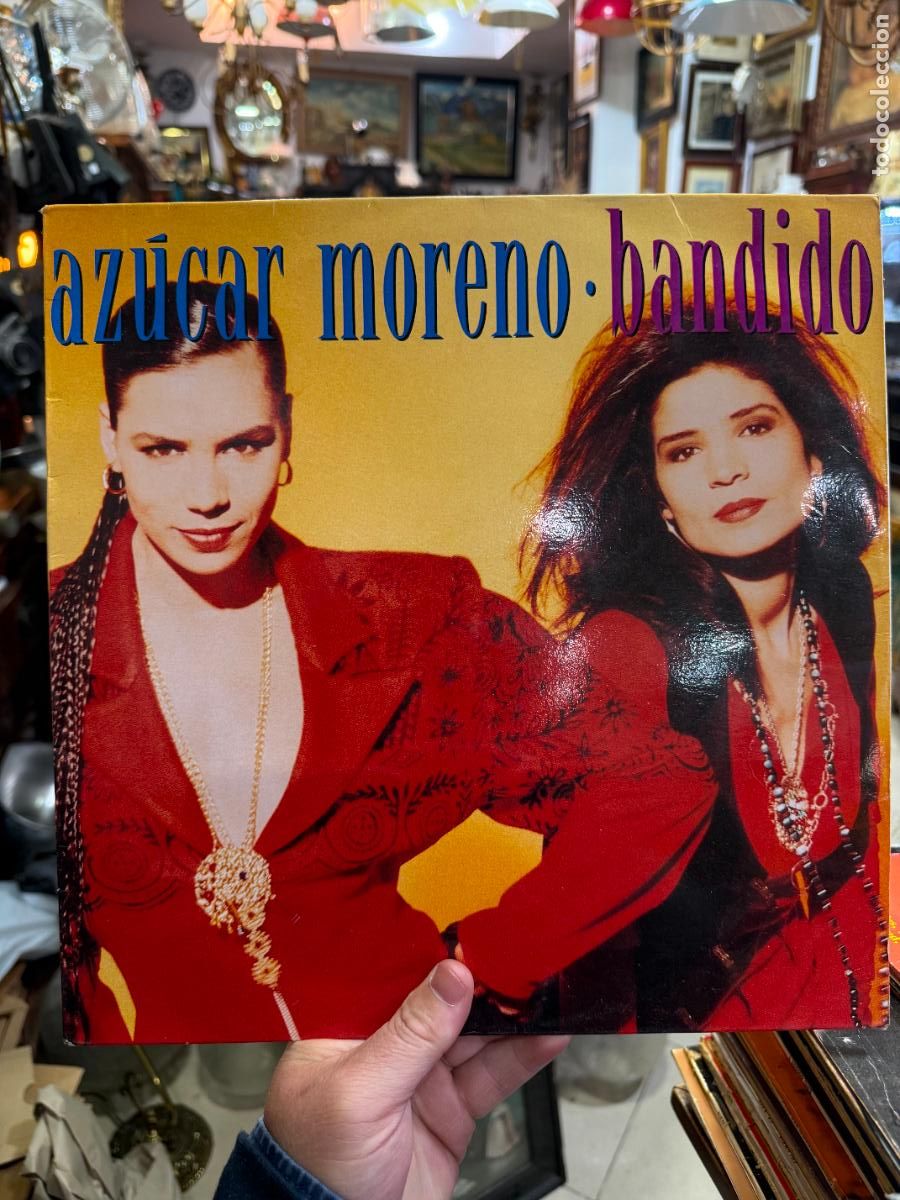 Discos de vinilo: LP AZUCAR MORENO - BANDIDO - Foto 1
