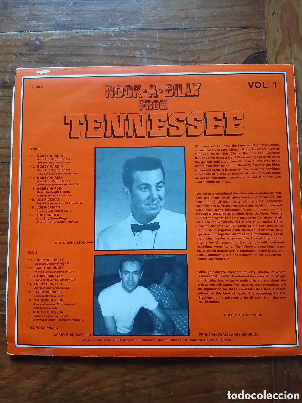 Discos de vinilo: Rockabilly from Tennessee-white label - Foto 2