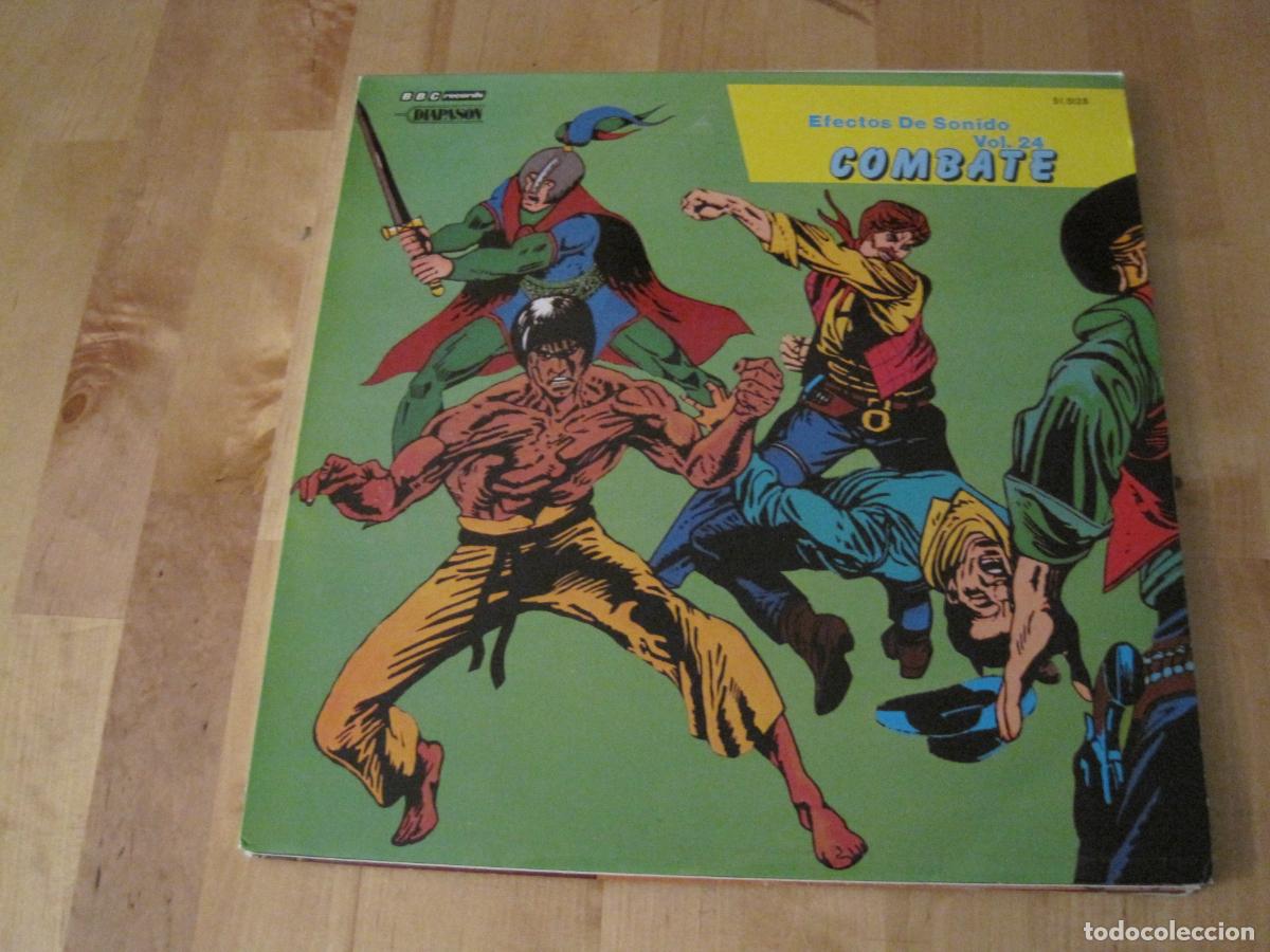Discos de vinilo: LP EFECTOS DE SONIDO 24 COMBATE DIAL 1983 - Foto 1