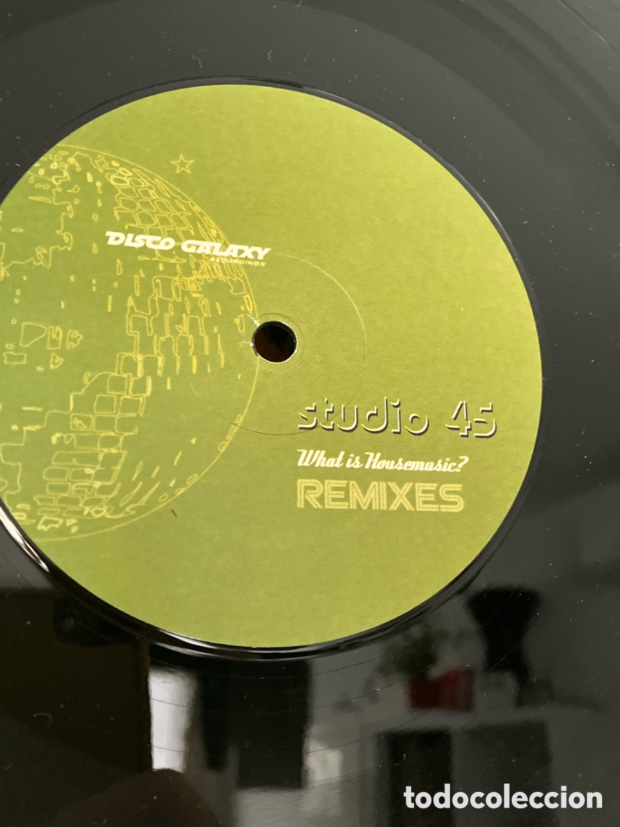 Discos de vinilo: Studio 45 - What Is Housemusic?(Remixes) - Foto 5