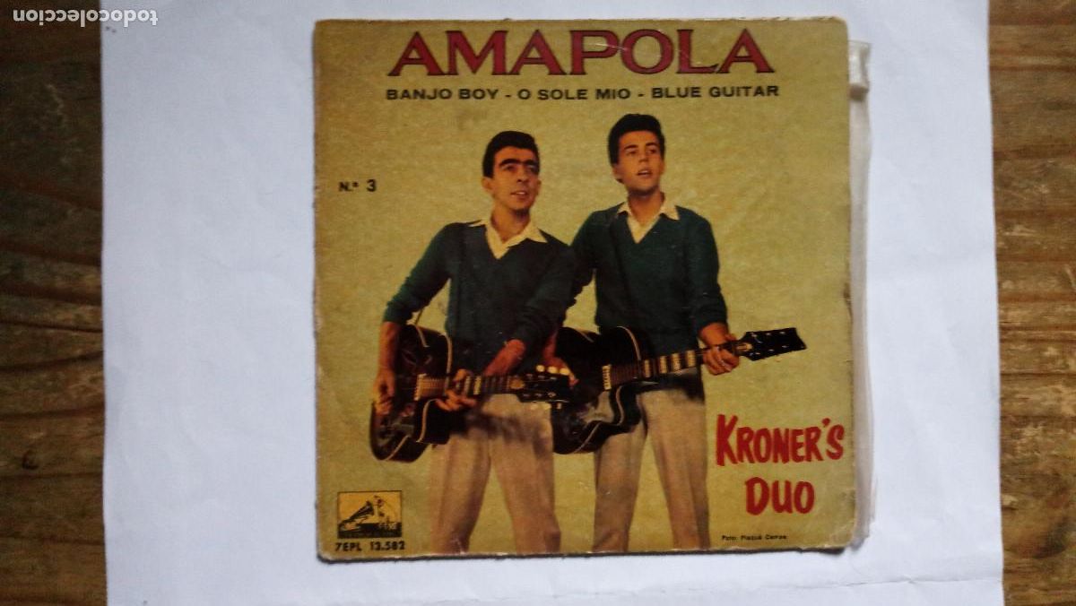 Discos de vinilo: Kroners Duo. Amapola - Foto 1