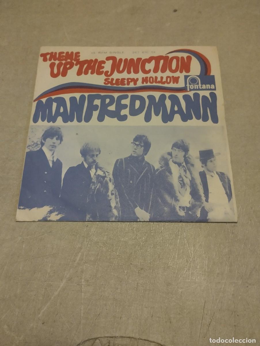 Discos de vinilo: MANFRED MANN SG THEME UP THE JUNCTION - Foto 1