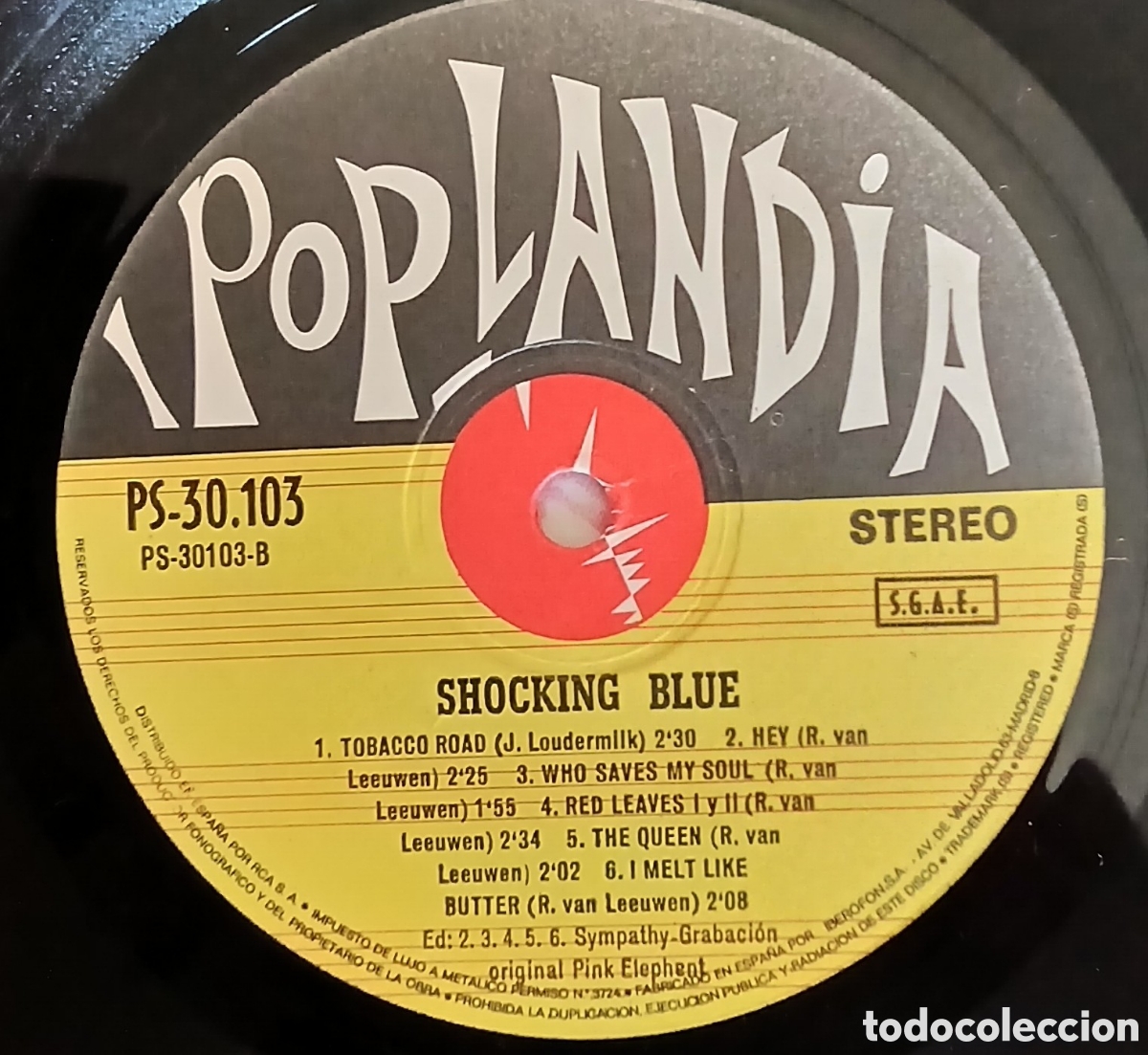 Discos de vinilo: Shocking blue - Inkpot // 1972 Espa&ntilde;a, (VG++) - Foto 2