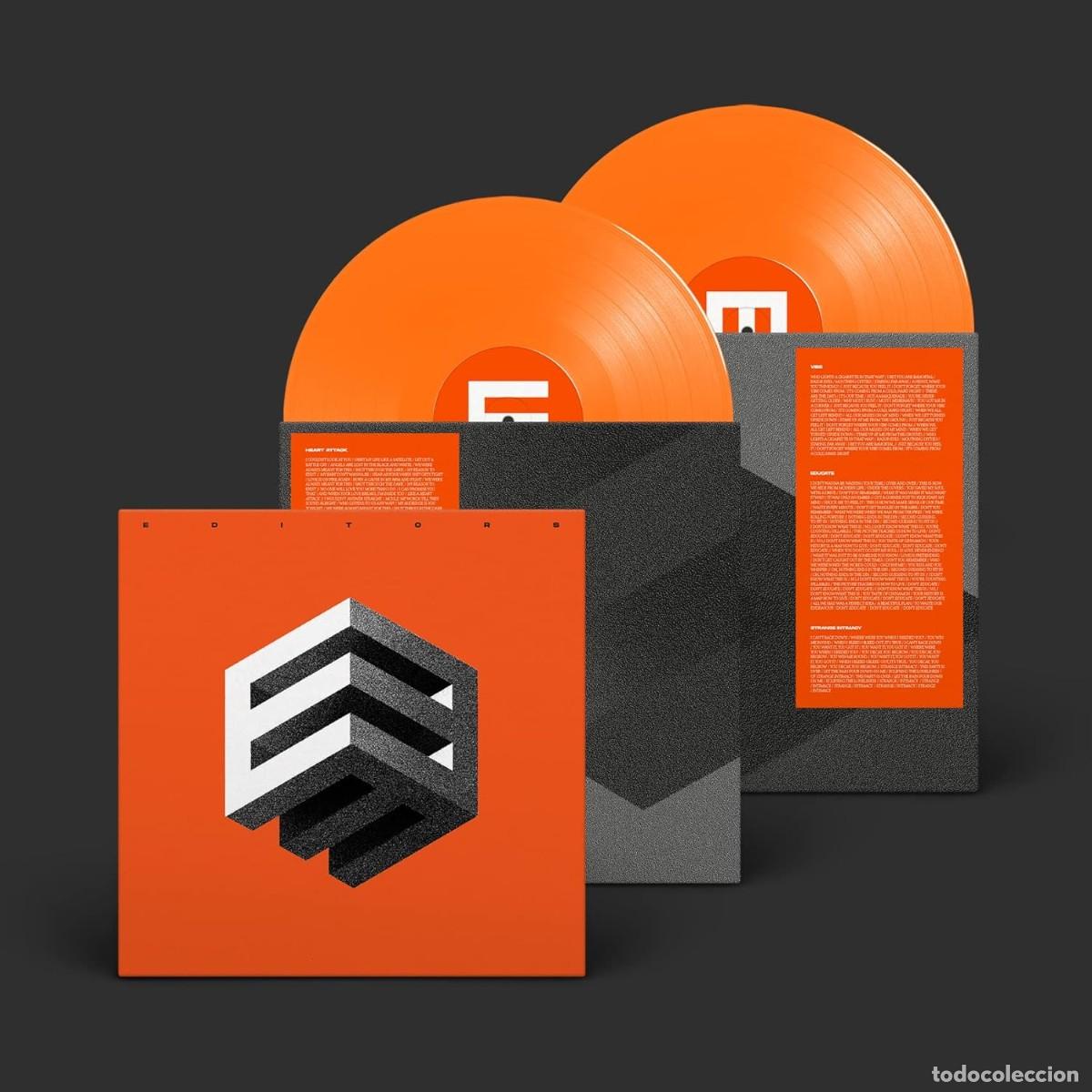Discos de vinilo: 2LP EDITORS EBM VINILOS NARANJA OFERTA TEMPORAL - Foto 2
