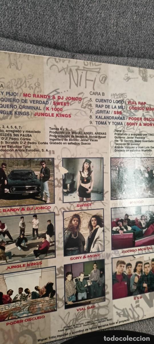 Discos de vinilo: RAP IN MADRID 1988 vinilo - Foto 4