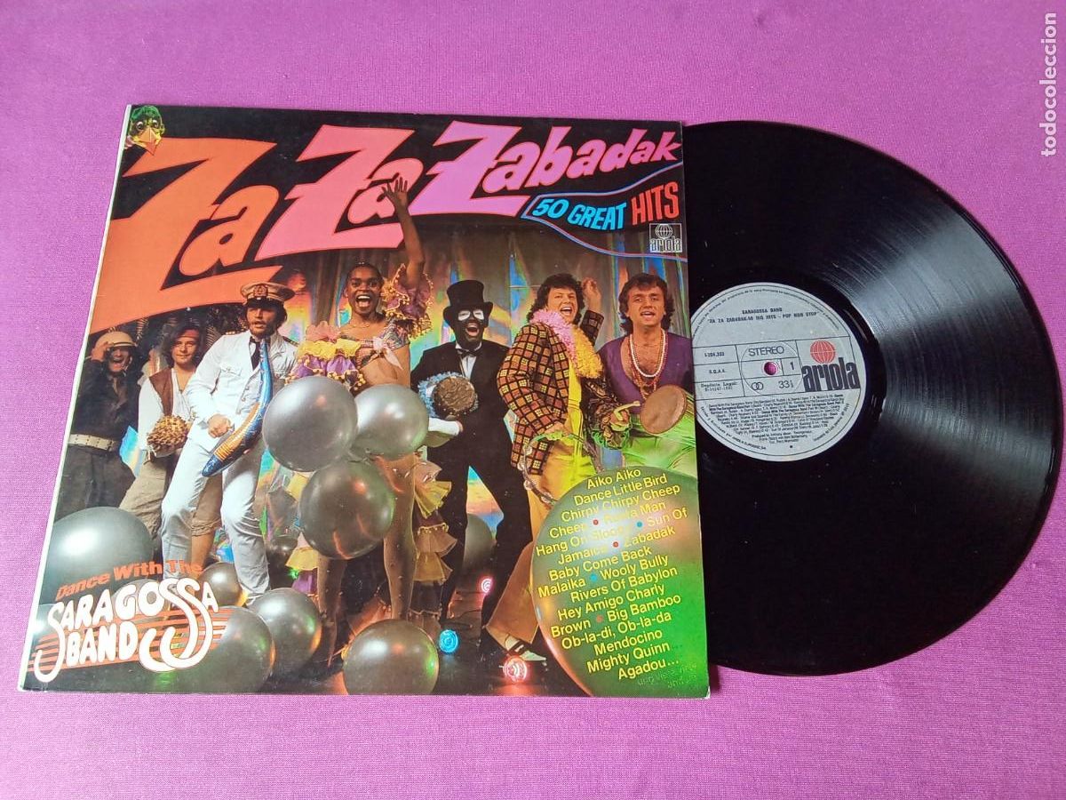 Discos de vinilo: ZA ZA ZADADAK SARAGOSSA BAND 1982 LP MAC1