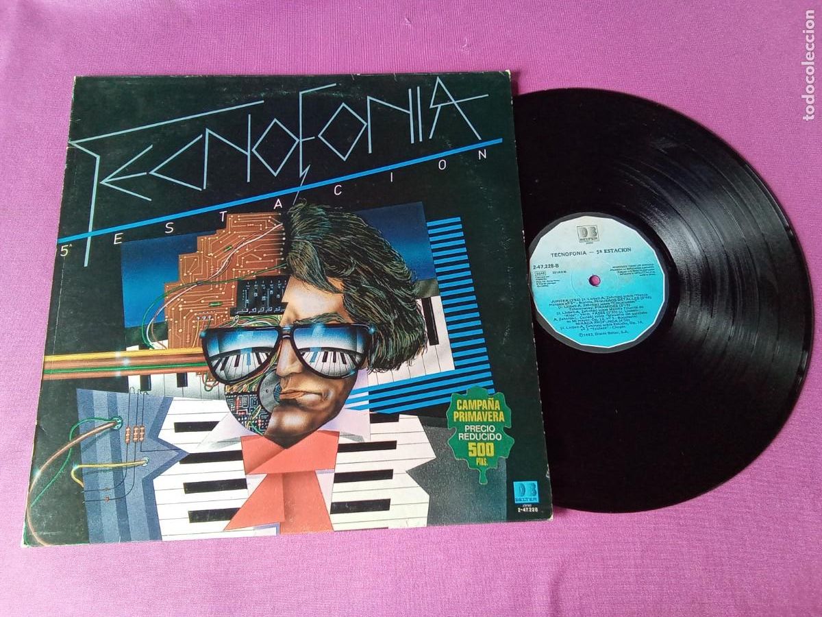 Discos de vinilo: TECNOFONIA 5 ESTACION 1983 LP MAC1 - Foto 1