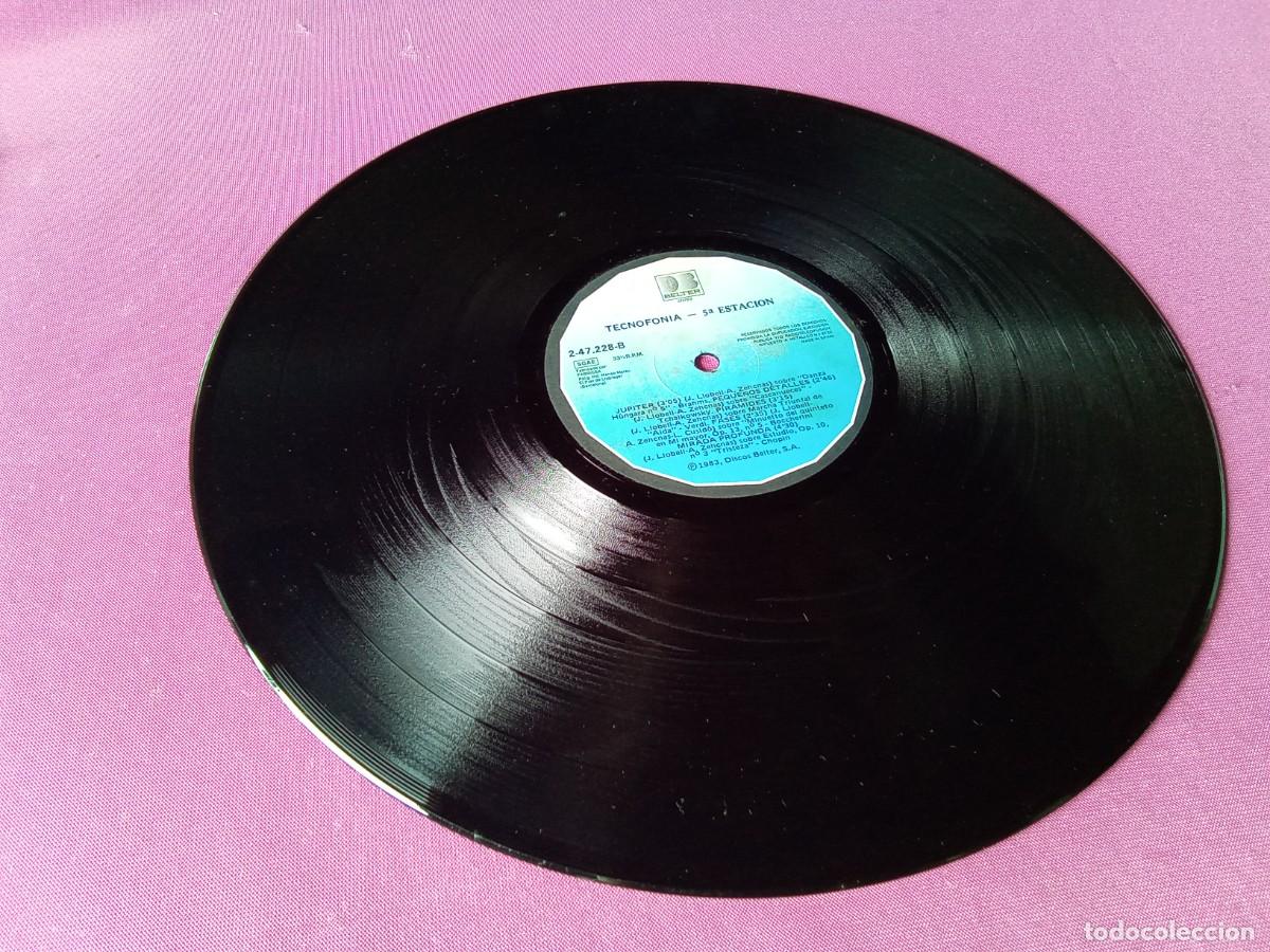 Discos de vinilo: TECNOFONIA 5 ESTACION 1983 LP MAC1 - Foto 2