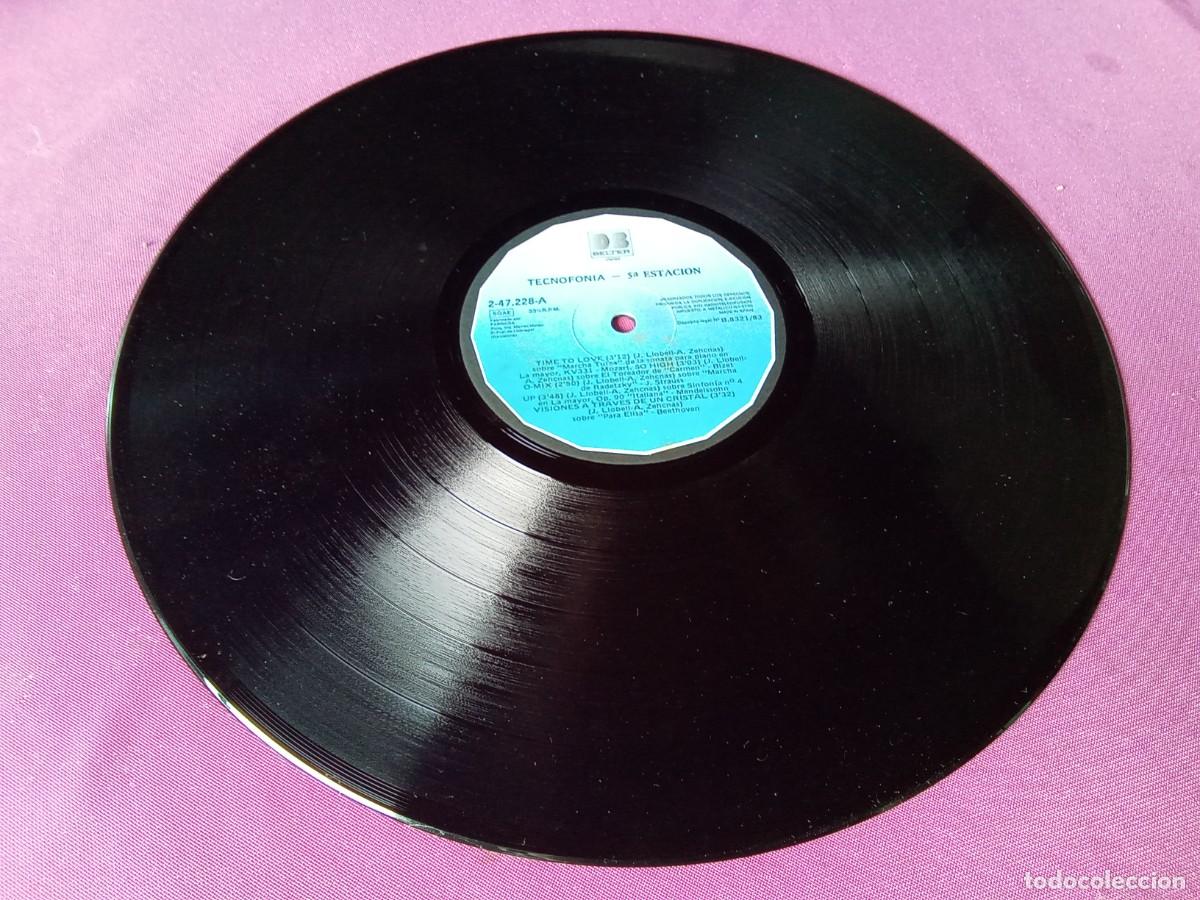 Discos de vinilo: TECNOFONIA 5 ESTACION 1983 LP MAC1 - Foto 3