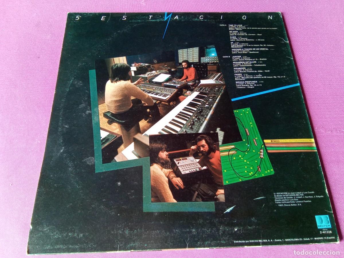 Discos de vinilo: TECNOFONIA 5 ESTACION 1983 LP MAC1 - Foto 4