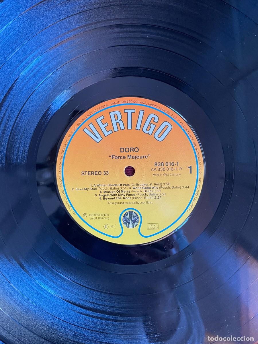 Discos de vinilo: Doro &ndash; Force Majeure. - Foto 5