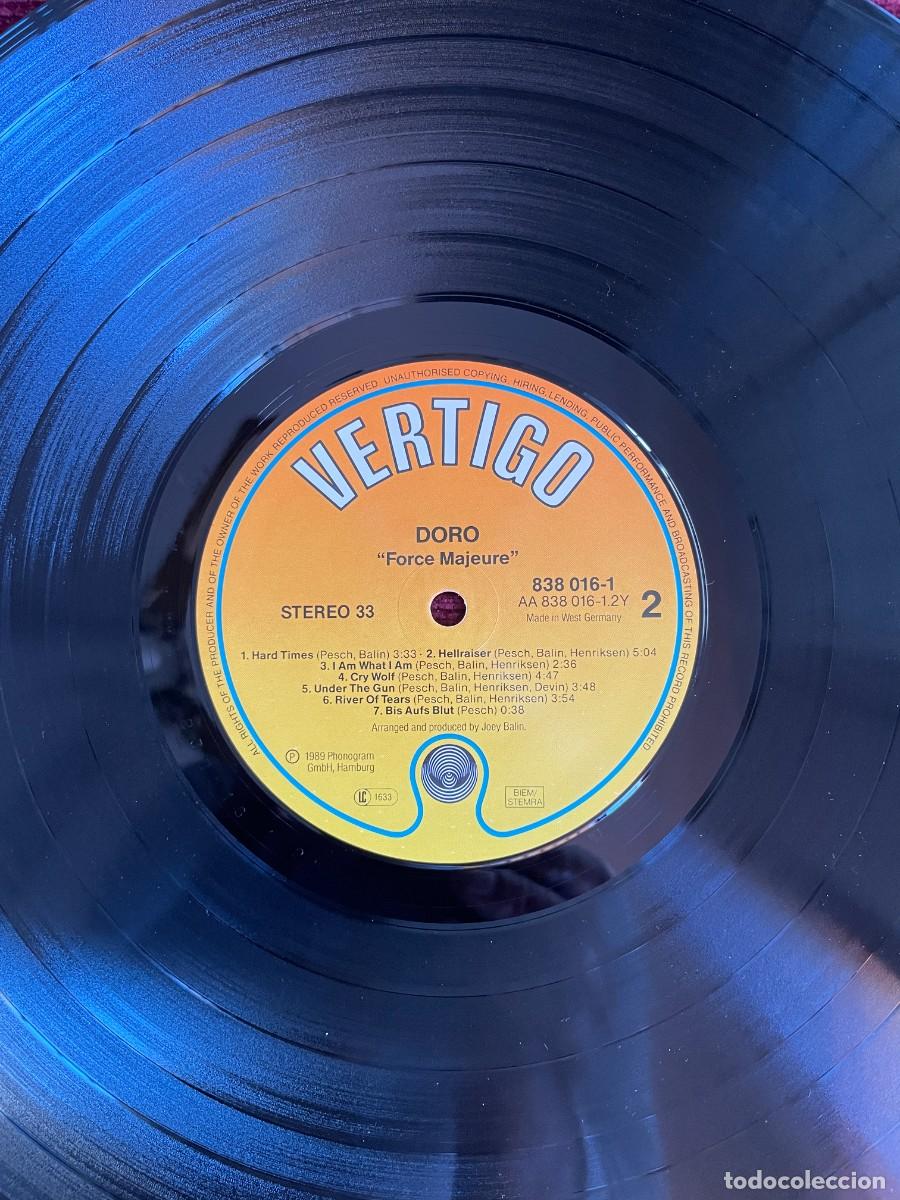 Discos de vinilo: Doro &ndash; Force Majeure. - Foto 6
