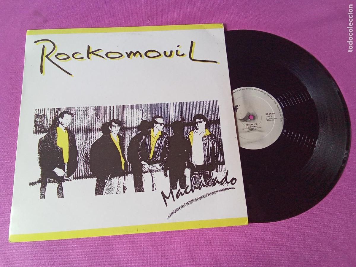 Discos de vinilo: ROCKOMOVIL MACHACADO 1988 LP MAC1 - Foto 1