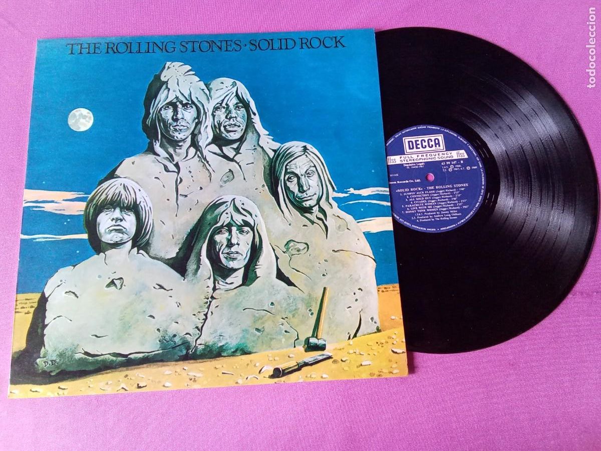 Discos de vinilo: THE ROLLING STONES SOLID ROCK 1981 LP MAC1
