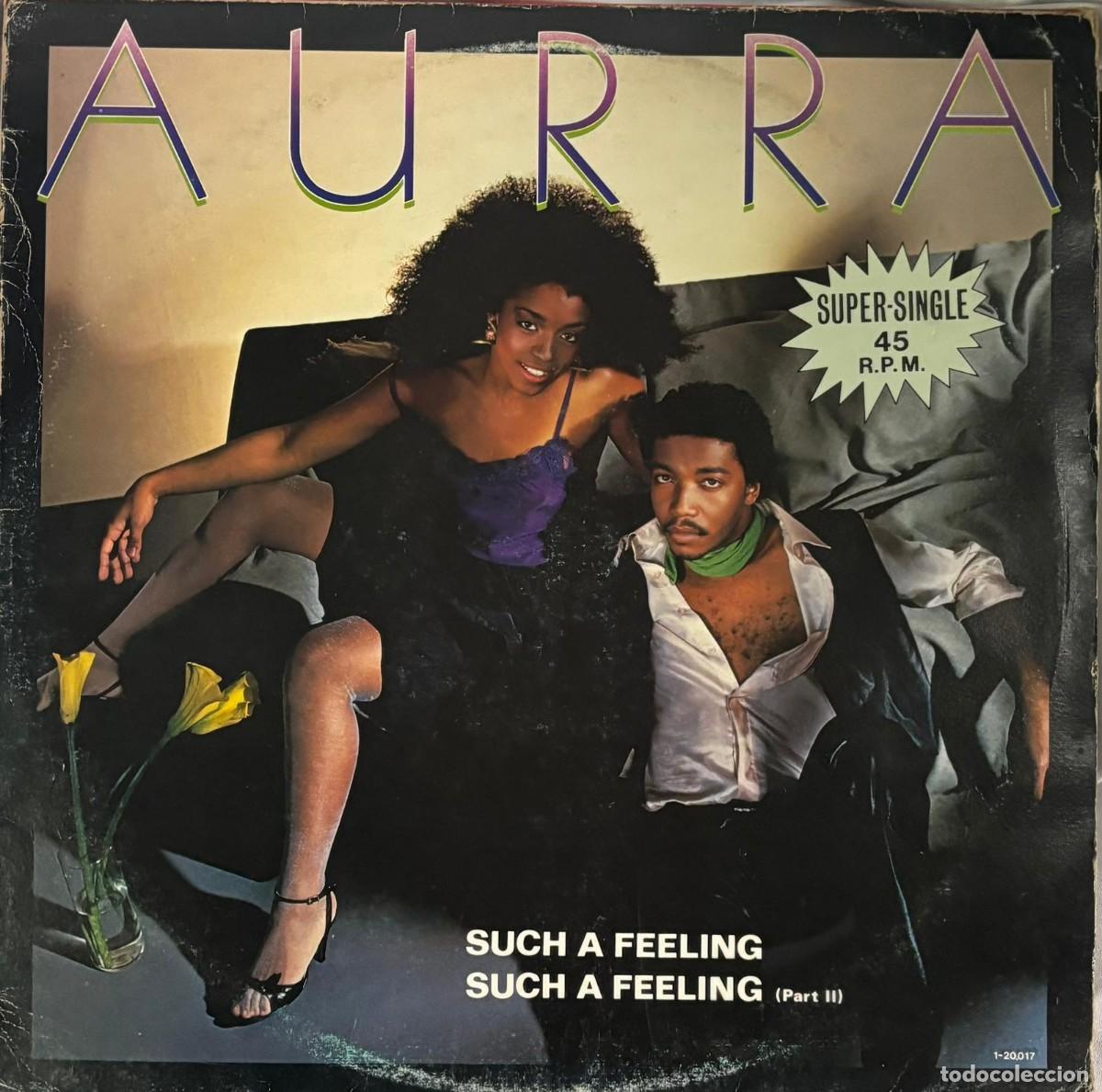 Discos de vinilo: LP SUPER SINGLE SUCH A FEELING-AURRA. LP-GEXT-816 - Foto 1