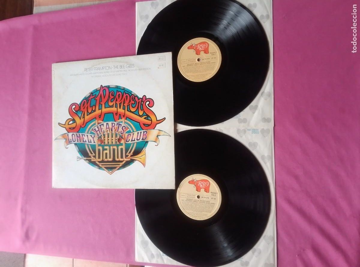 Discos de vinilo: SGT PEPPER'S LONELY HEARTS CLUB BAND 1978 LP MAC1