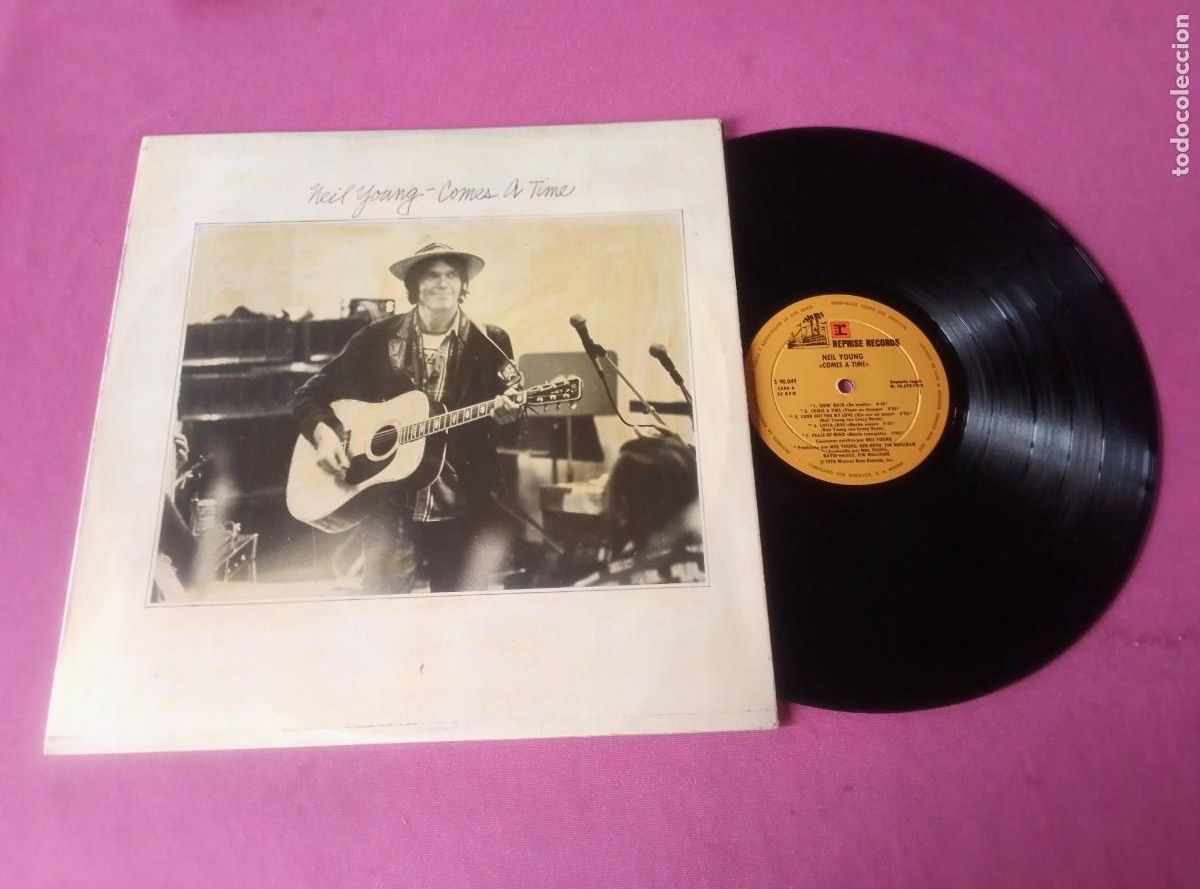 Discos de vinilo: NEIL YOUNG COMES A TIME 1978 LP MAC1