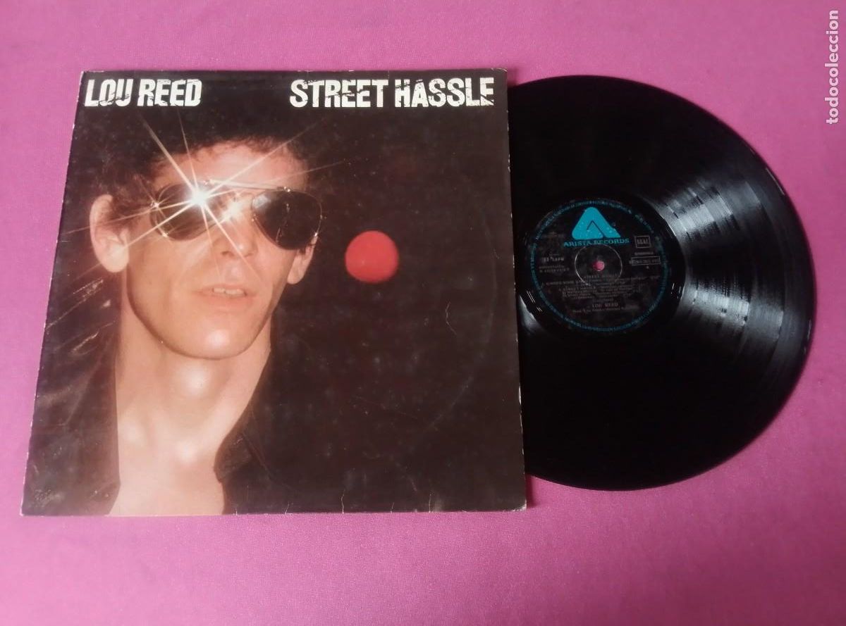 Discos de vinilo: LOU REED STREET HASSLE 1978 LP MAC1