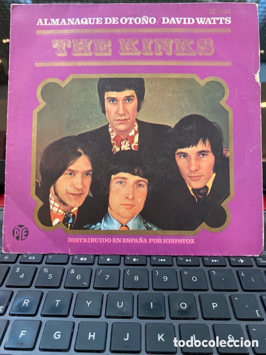 Discos de vinilo: THE KINKS - ALMANAQUE DE OTO&Ntilde;O + DAVID WATTS SINGLE SPAIN - Foto 1