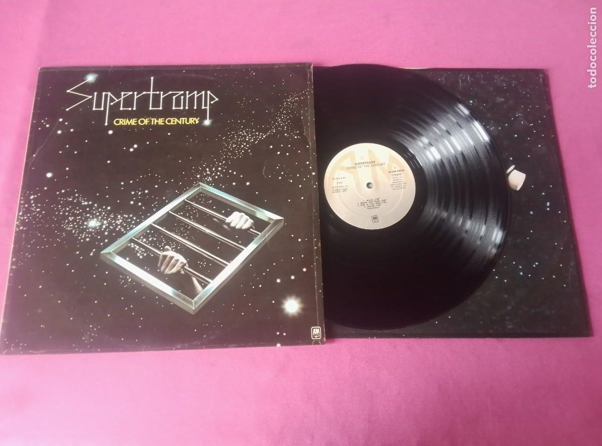Discos de vinilo: SUPERTRAMP CRIME OF THE CENTURY 1977LP MAC1