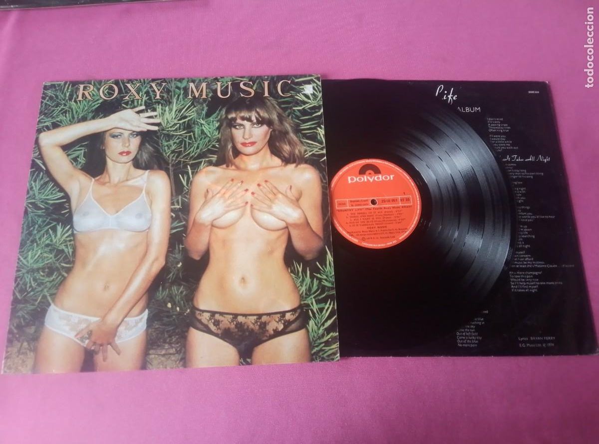 Discos de vinilo: COUNTRY LIFE THE FOURTH ROXY MUSIC ALBUMLP MAC1