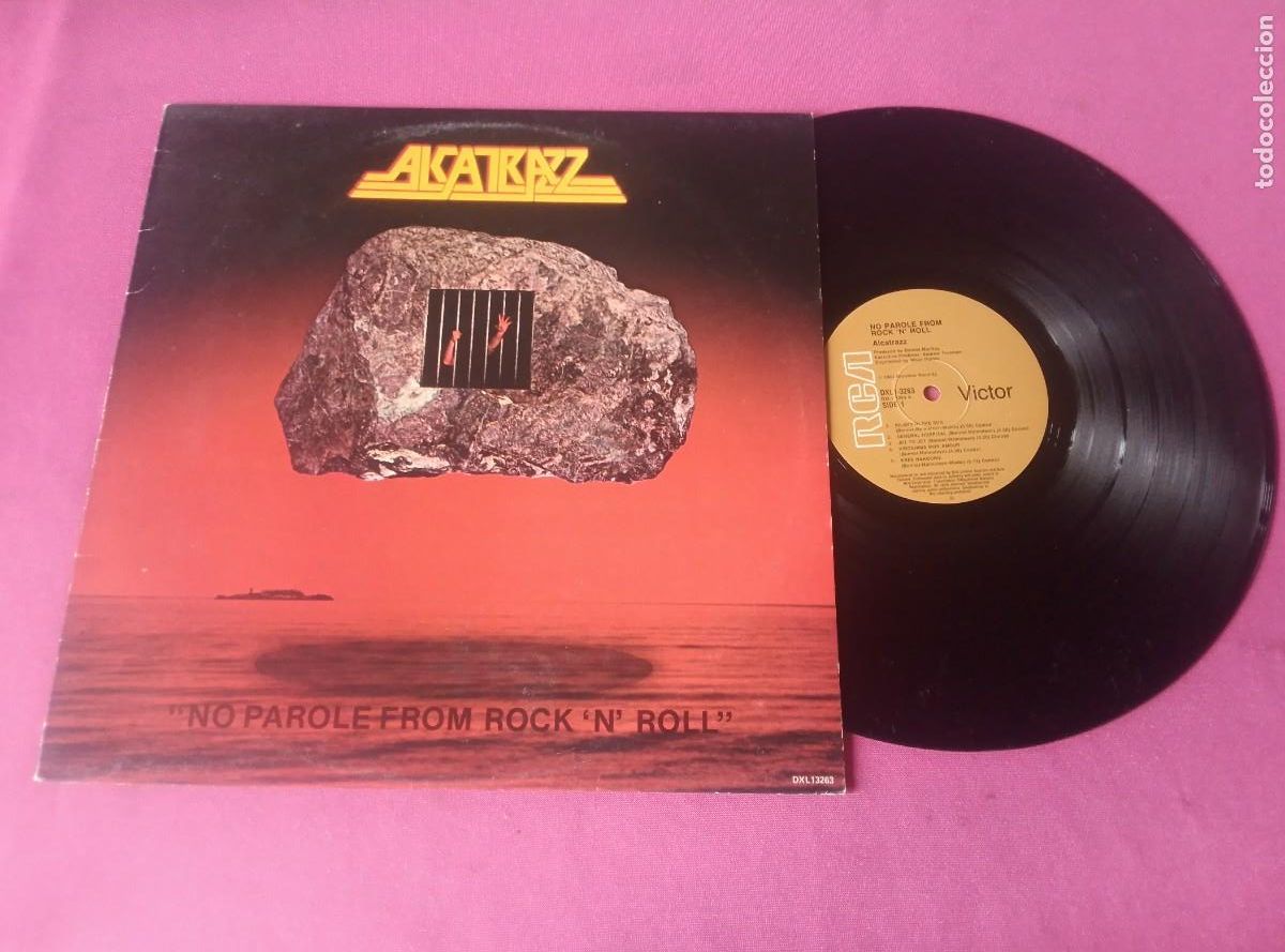 Discos de vinilo: ALCATRAZZ NO PAROLE FROM ROCK N ROLL 1983LP MAC1