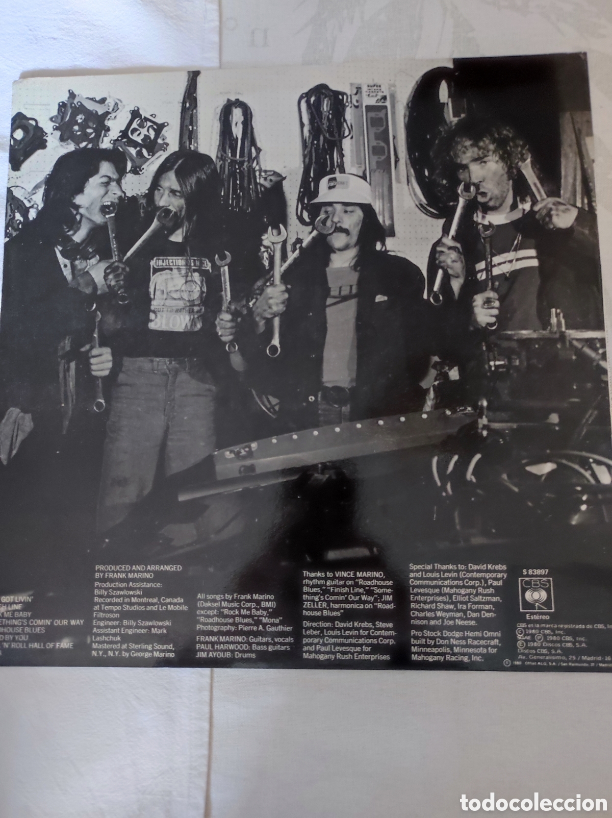 Discos de vinilo: FRANK MARINO & MAHOGANY RUSH - WHATS NEXT - Foto 2
