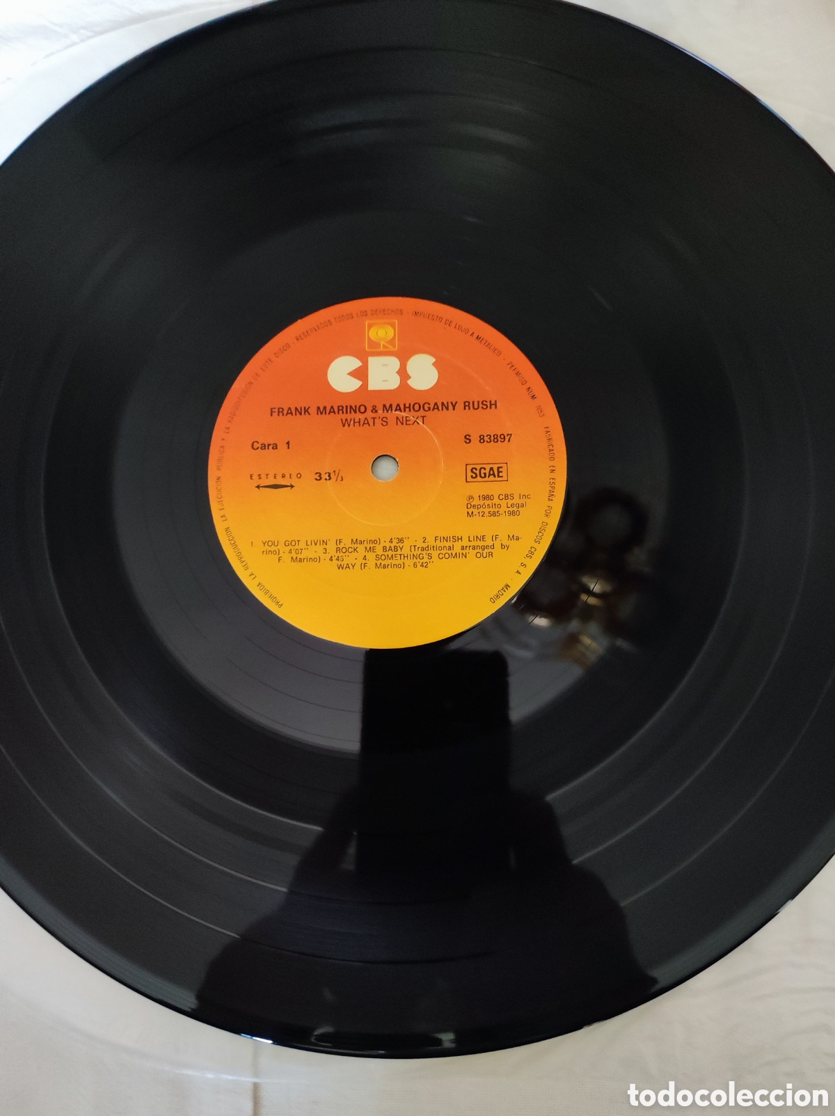 Discos de vinilo: FRANK MARINO & MAHOGANY RUSH - WHATS NEXT - Foto 3