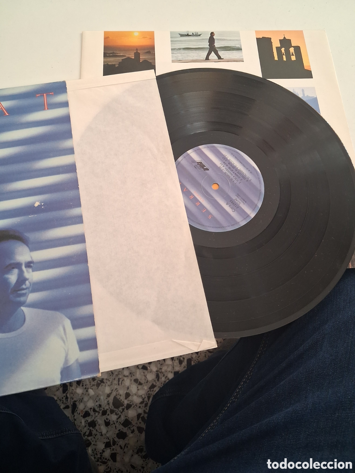 Discos de vinilo: Joan Manuel Serrat Utop&iacute;a LP - Foto 3