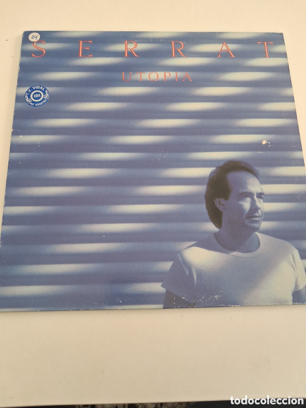 Discos de vinilo: Joan Manuel Serrat Utop&iacute;a LP - Foto 1