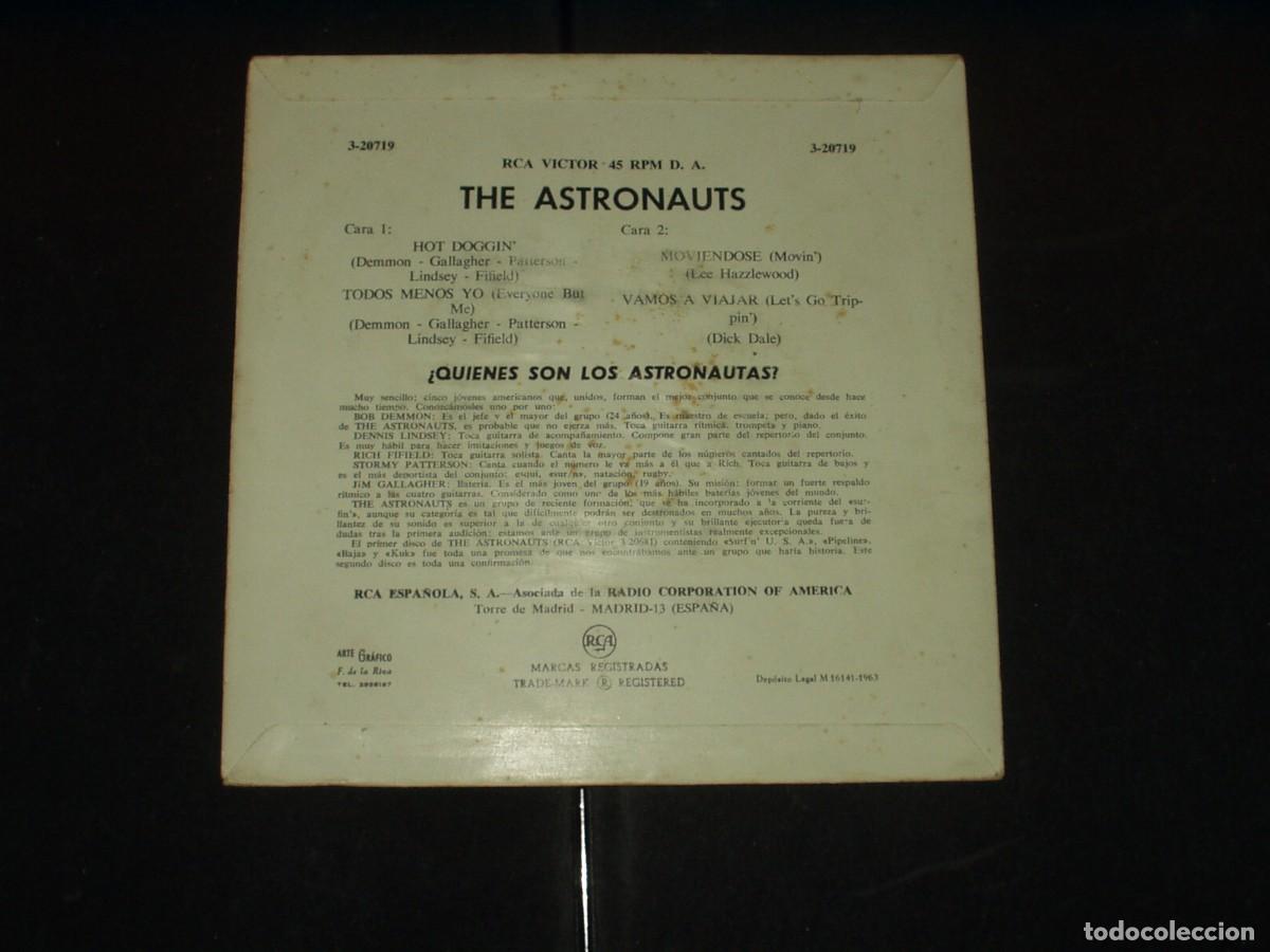 Discos de vinilo: ASTRONAUTS EP HOT DOGGIN+3 - Foto 2