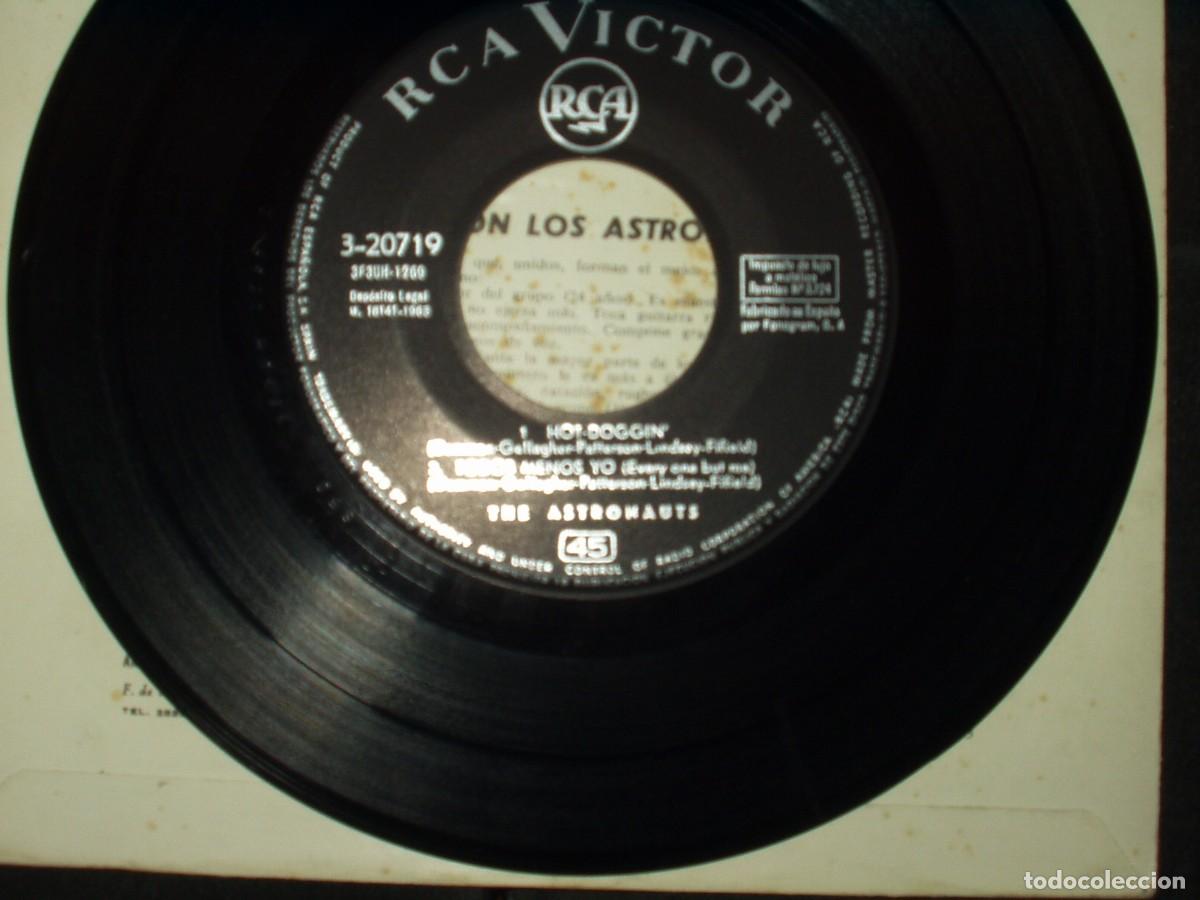 Discos de vinilo: ASTRONAUTS EP HOT DOGGIN+3 - Foto 3