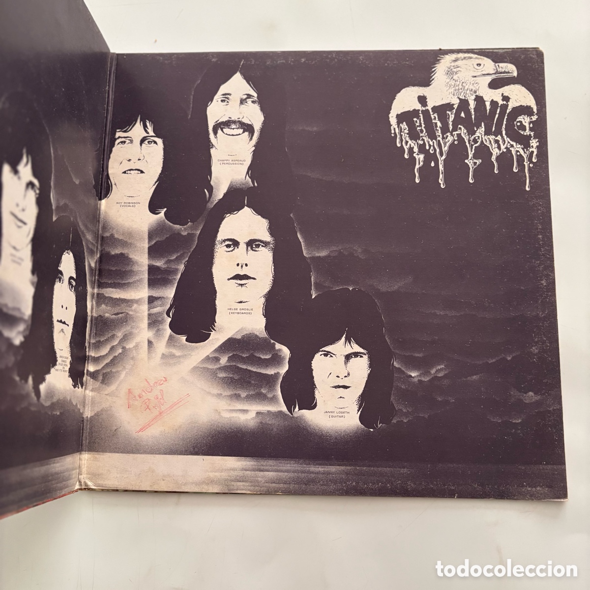 Discos de vinilo: lp Titanic Eagle Rock ecicion espa&ntilde;ola de 1973 - Foto 2