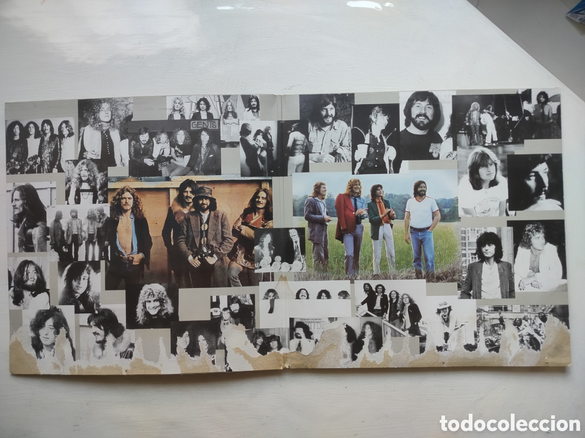 Discos de vinilo: Defectuoso Led Zeppelin LP - Foto 3