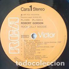 Discos de vinilo: Rock Billy Boogie - Robert Gordon - Foto 3