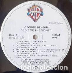 Discos de vinilo: Give Me the Night - George Benson - Foto 5