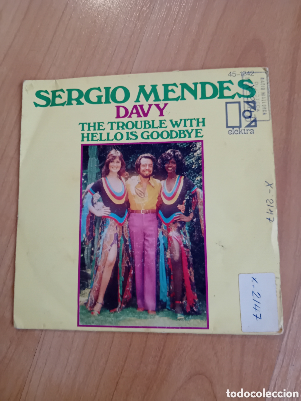 Discos de vinilo: SERGIO MENDES. DAVY. - Foto 1