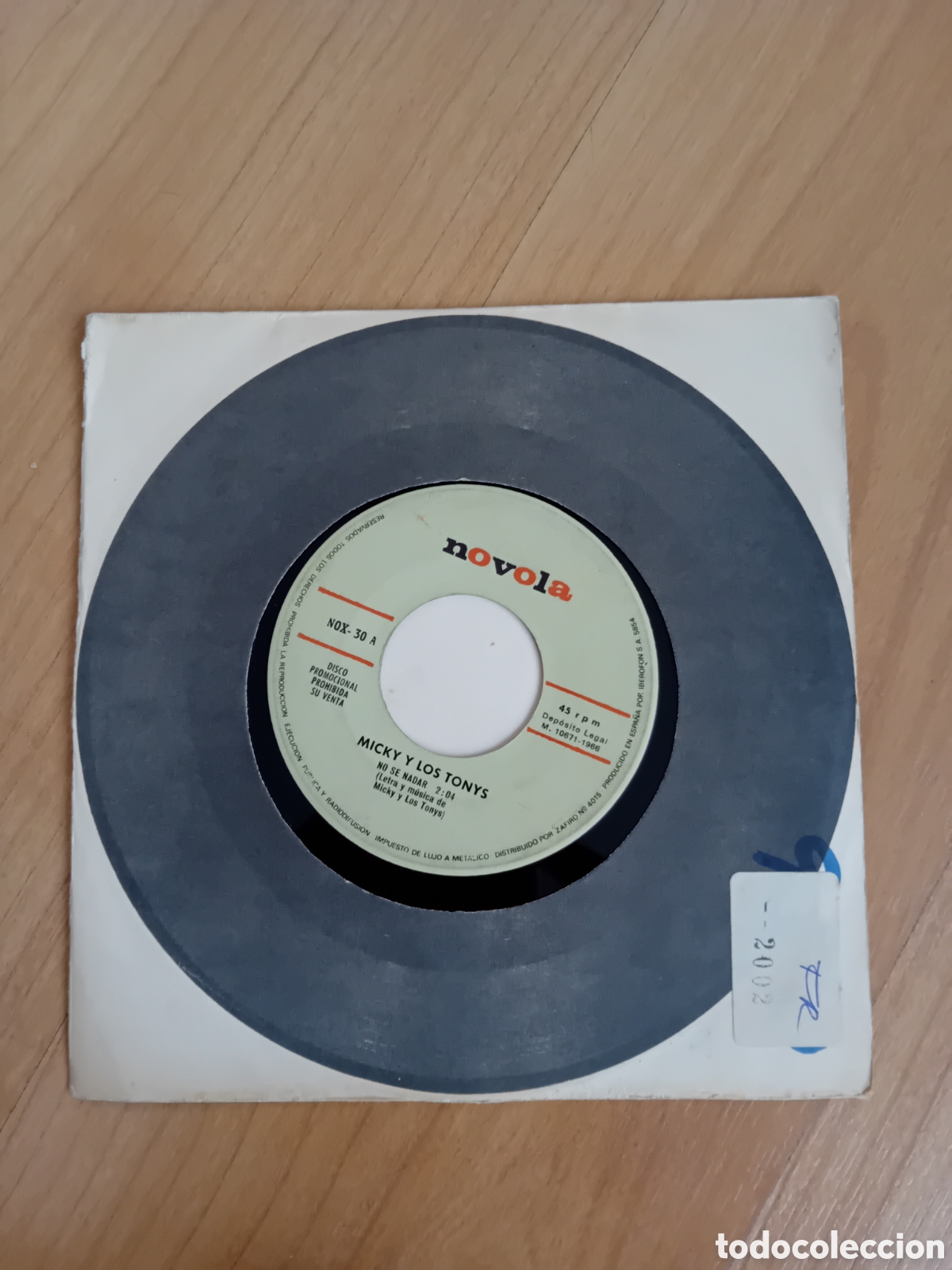 Discos de vinilo: MICKY Y LOS TONYS. NO SE NADAR - Foto 1