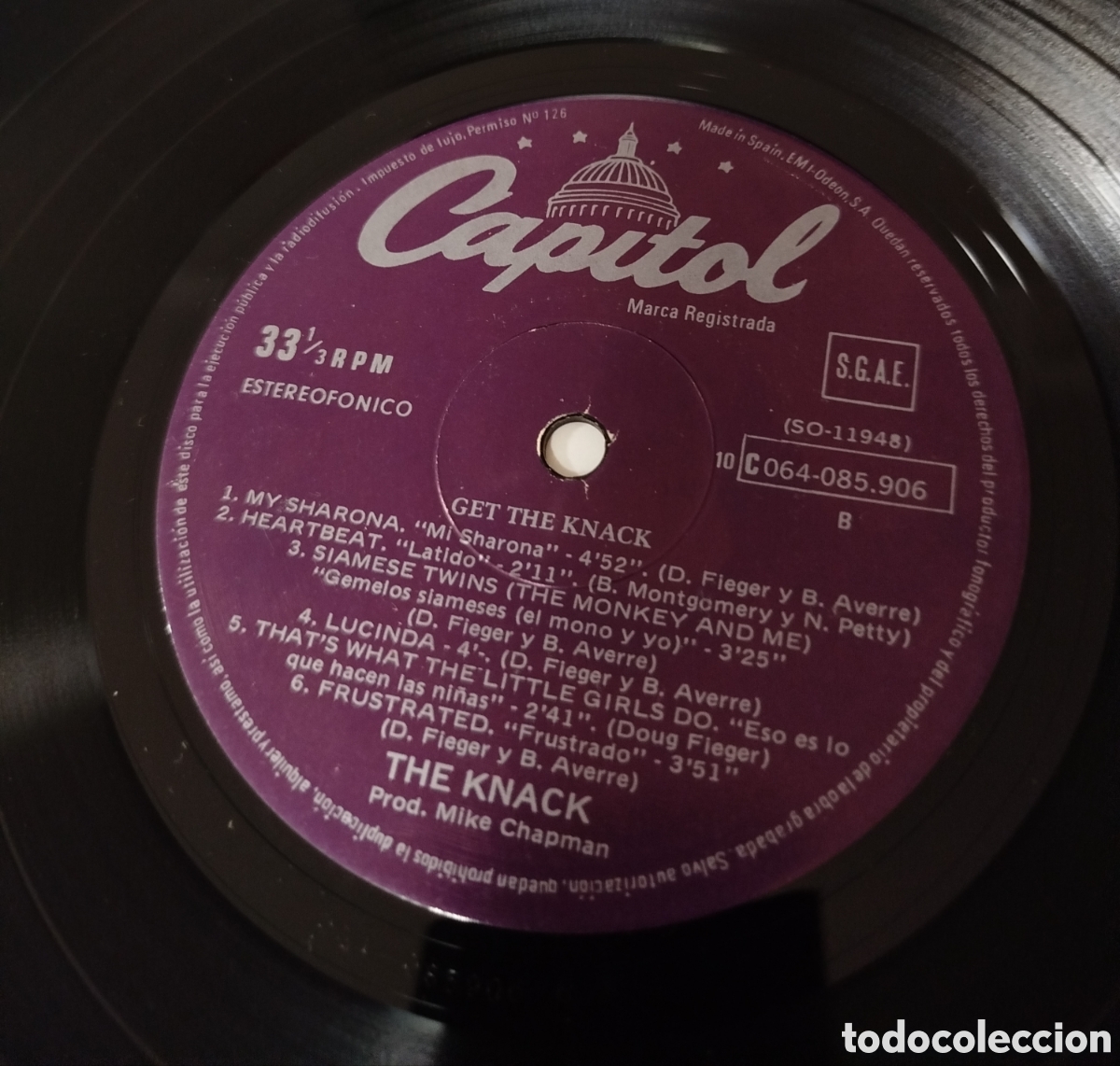 Discos de vinilo: The Knack - get the Knack - Foto 3
