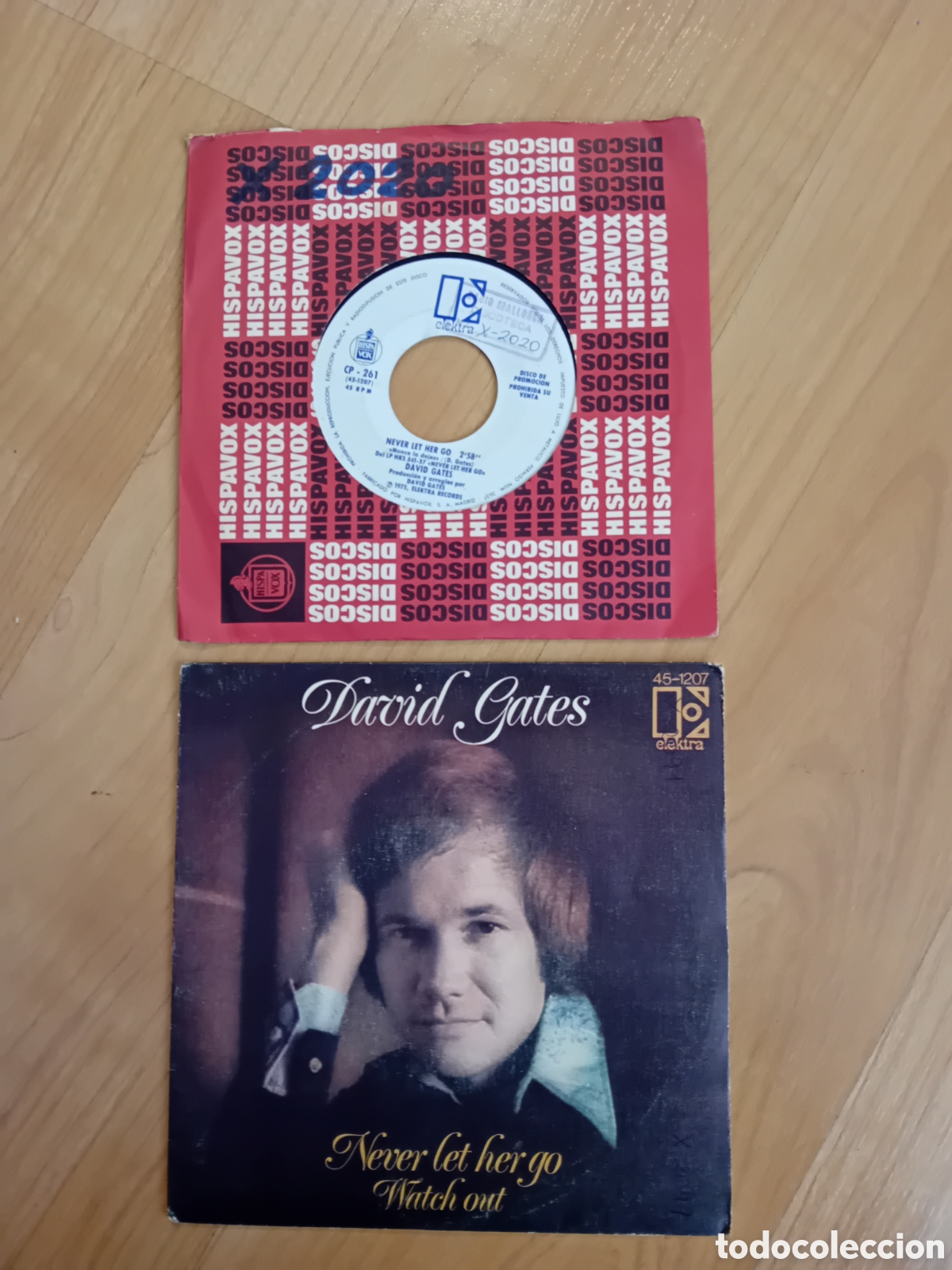 Discos de vinilo: DOS DISCOS DAVID GATES. NEVER LET HER GO - Foto 1