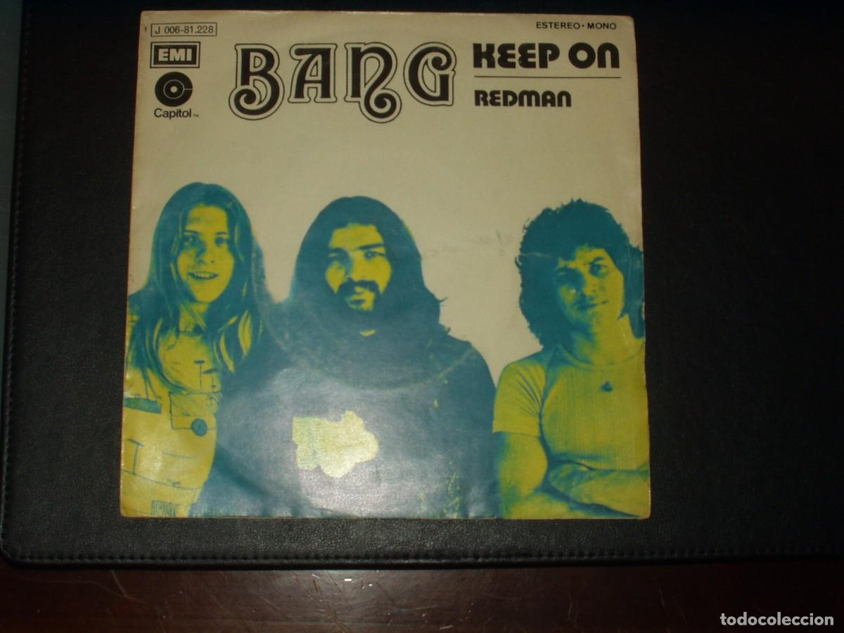 Discos de vinilo: BANG SINGLE KEEP ON HARD ROCK - Foto 1