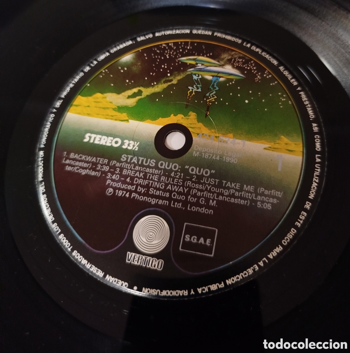 Discos de vinilo: Status Quo - Quo. Edici&oacute;n espa&ntilde;ola - Foto 3