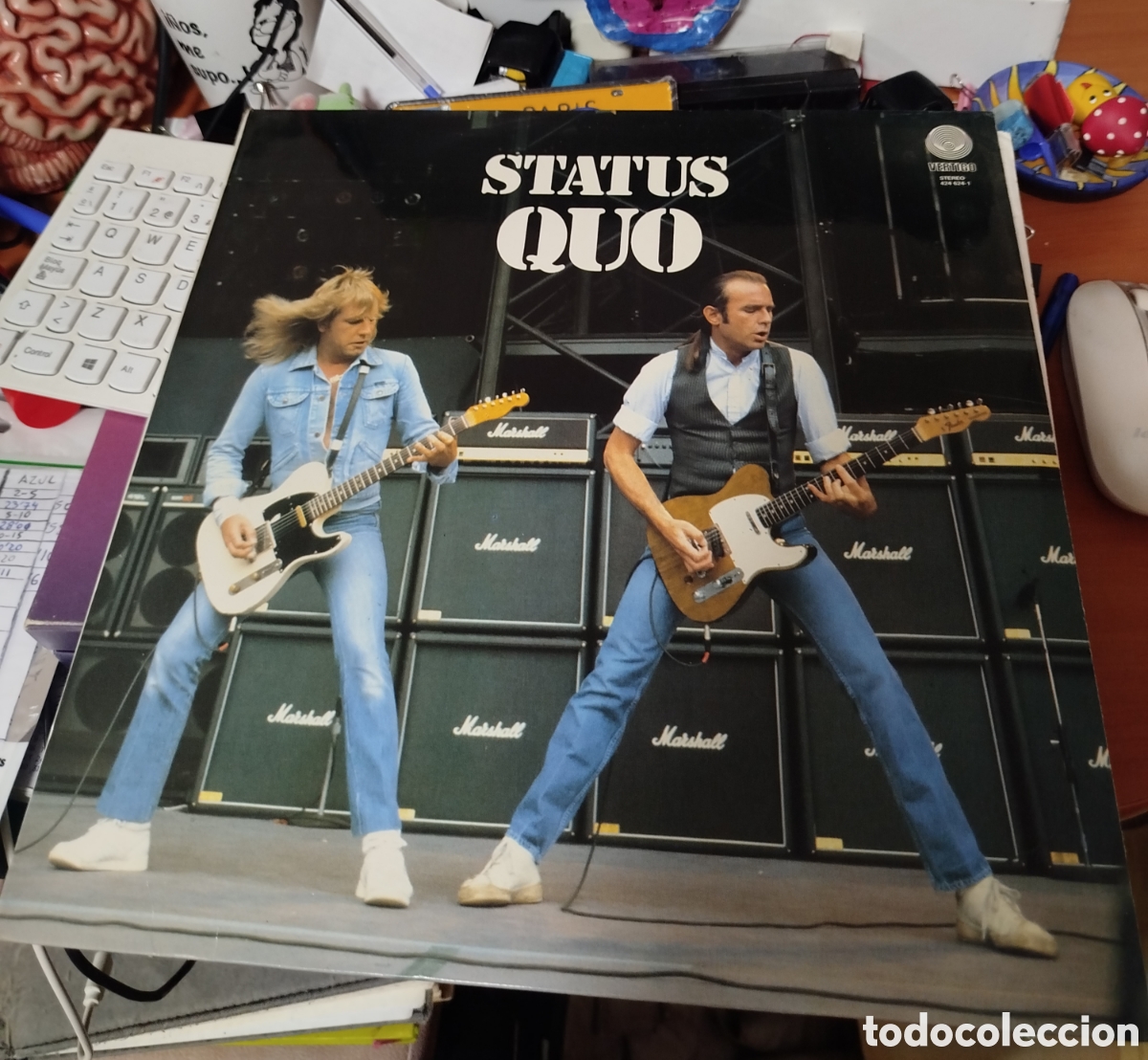 Discos de vinilo: Status Quo - Quo. Edici&oacute;n espa&ntilde;ola - Foto 1