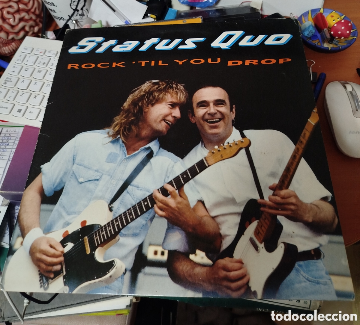Discos de vinilo: Status Quo - rock till you drop - Foto 1