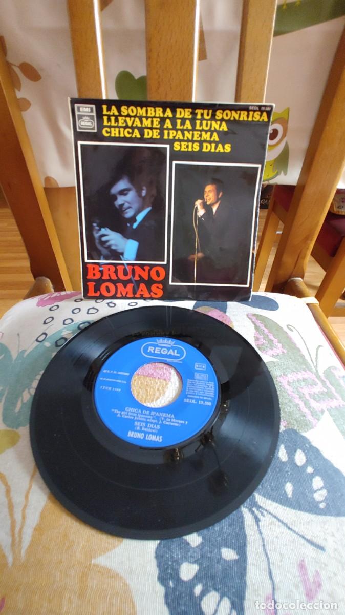 Discos de vinilo: BRUNO LOMAS-EP LA SOMBRA DE TU SONRISA +3 - Foto 1