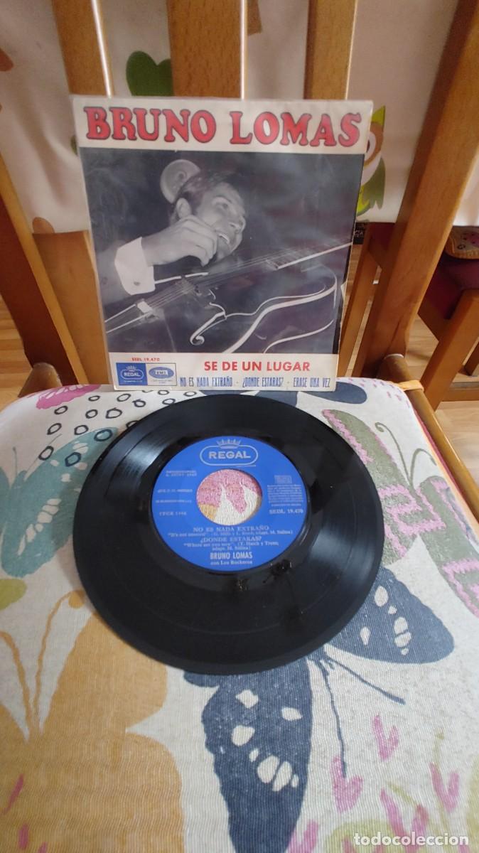 Discos de vinilo: BRUNO LOMAS-EP SE DE UN LUGAR +3 - Foto 1
