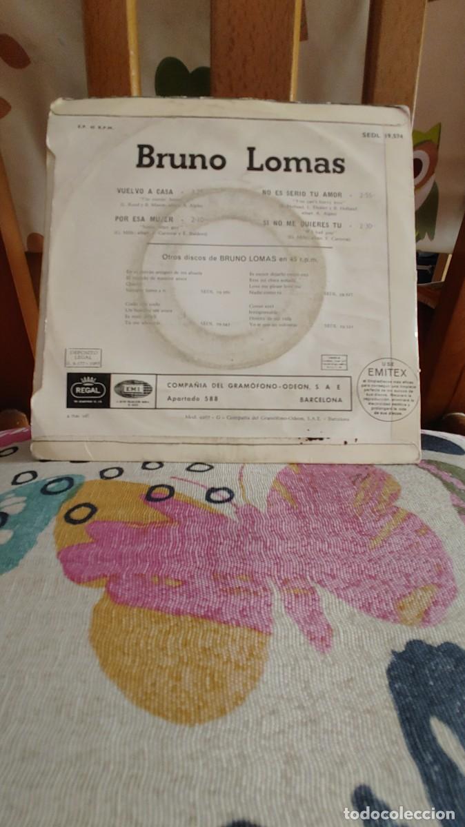 Discos de vinilo: BRUNO LOMAS-EP VUELVO A CASA +3 - Foto 2