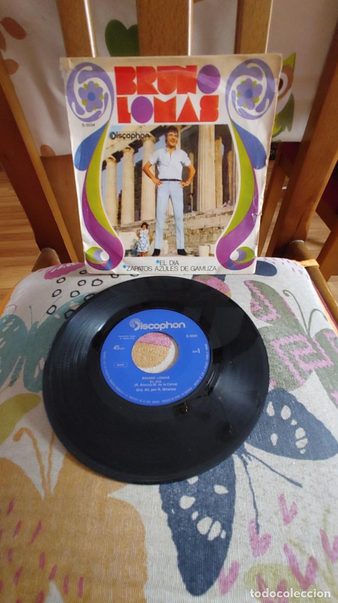 Discos de vinilo: BRUNO LOMAS-SINGLE EL DIA - Foto 1